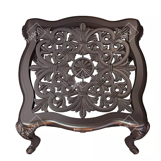 Vishnevy Sad Azhur Coffee Table 3D model image 3