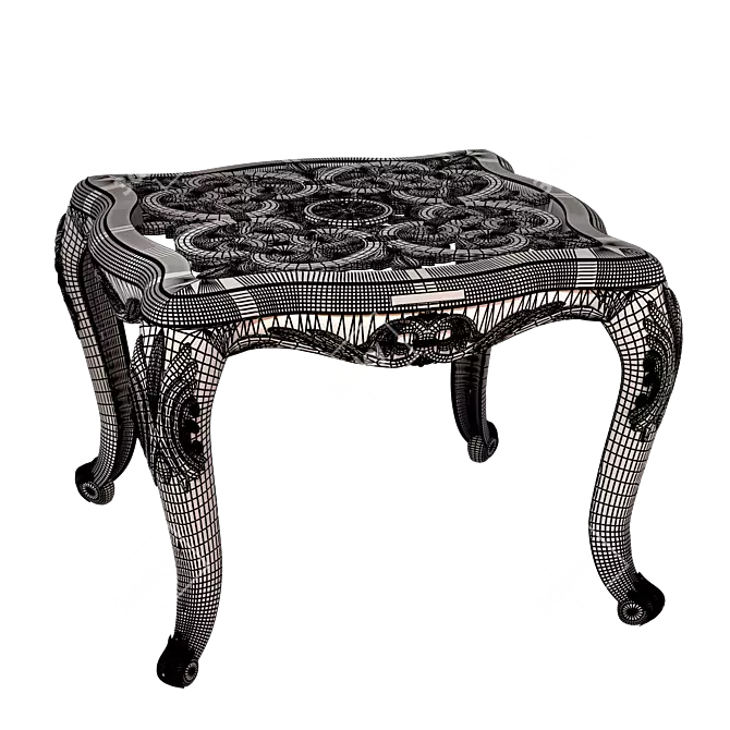 Vishnevy Sad Azhur Coffee Table 3D model image 4