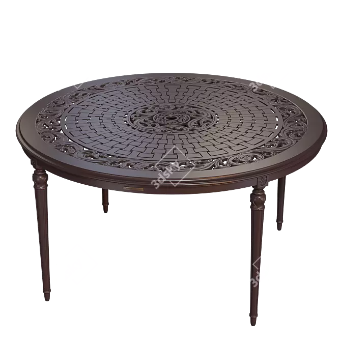 Espira Dining Table by Vishnevyy Sad 3D model image 1