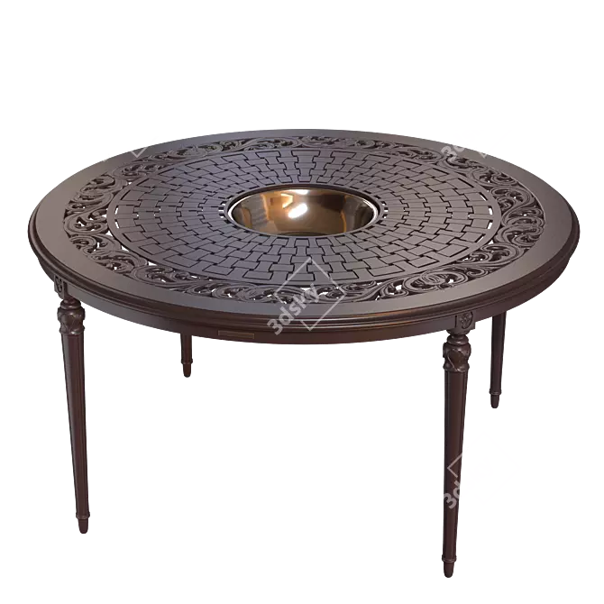 Espira Dining Table by Vishnevyy Sad 3D model image 4