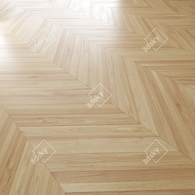  Oak Floor Texture Pack 3D model image 3