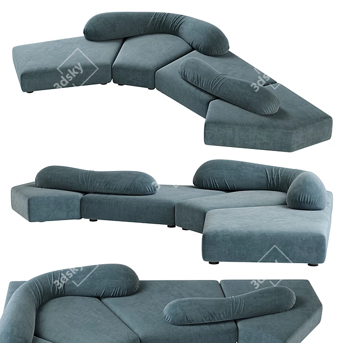 Vintage On The Rocks Decor 3D model image 4