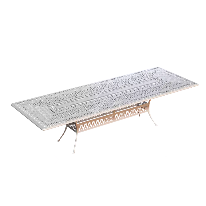 Classic Transformer Dining Table 3D model image 2