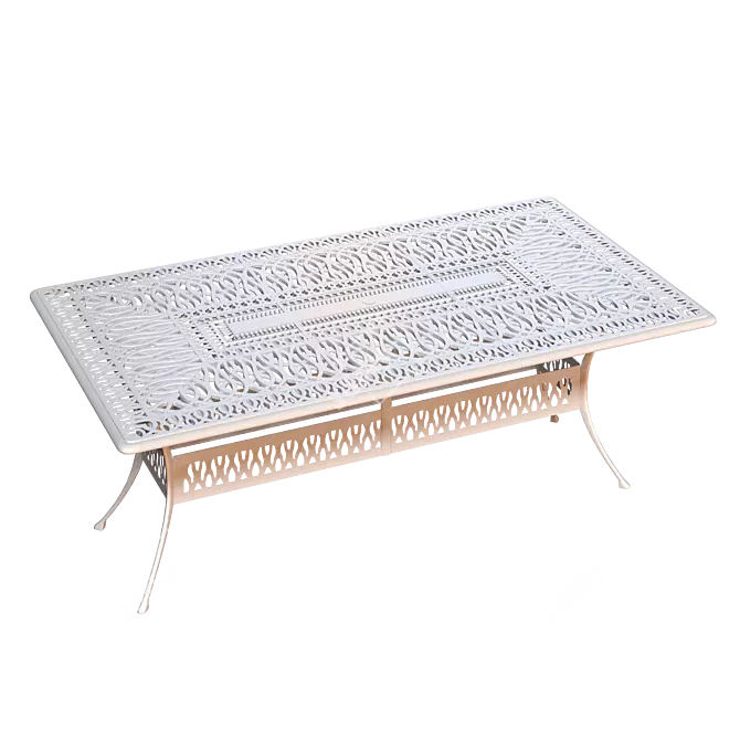 Classic Transformer Dining Table 3D model image 4