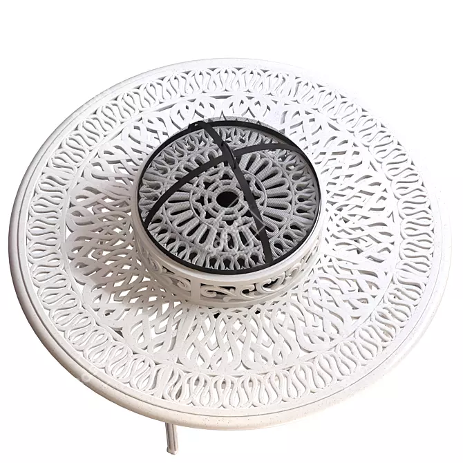 Classic Firepit Table Ø132 cm 3D model image 6