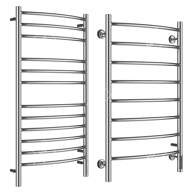 Terminus 1 Towel Warmers Set 3D model image 4