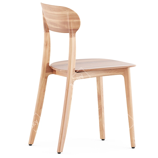 Tanka Chair by Artisan 3D model image 4