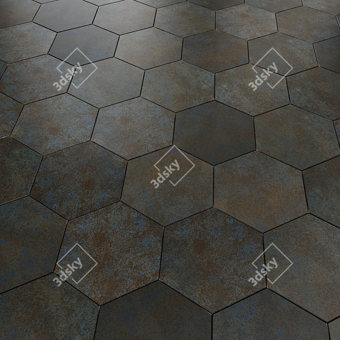 Equipe Oxide Ceramic Tiles Collection 3D model image 1