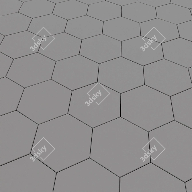 Equipe Oxide Ceramic Tiles Collection 3D model image 6