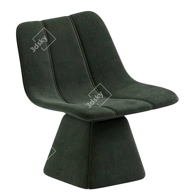 Contemporary Swivel Chair 2013 3D model image 3