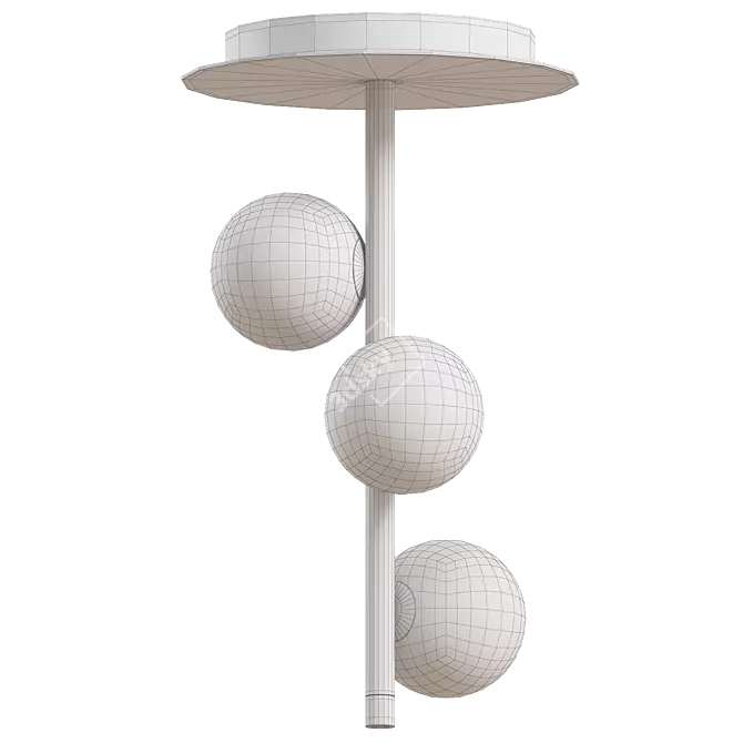 Modern Millimeter Measuring Device 3D model image 2