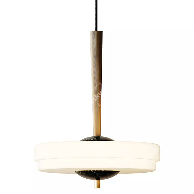 Bert Frank Trave Pendant Light 3D model image 3