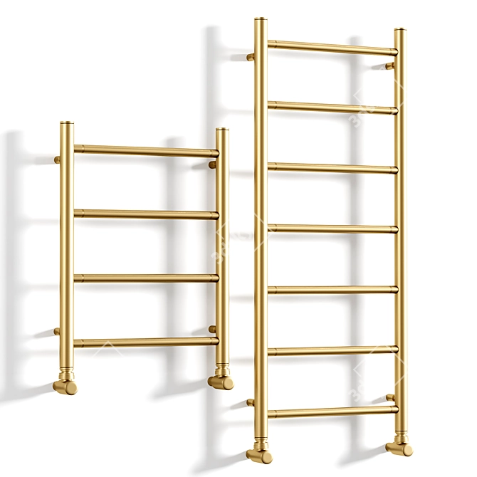 Elegant Towel Warmer by Caleido 3D model image 1