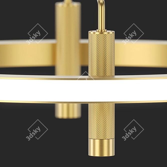 Portuguese Frato Tallin Ceiling Lamp 3D model image 4