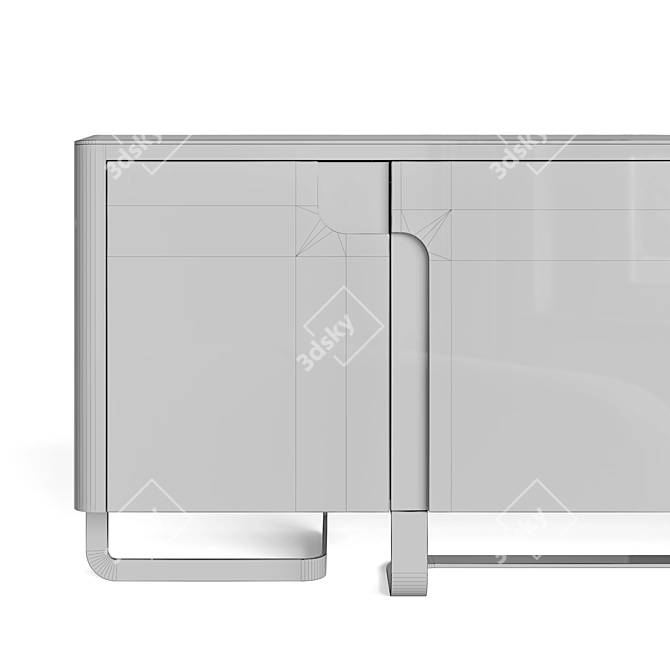 Luxury Charisma Buffet: Elegance Redefined. 3D model image 3