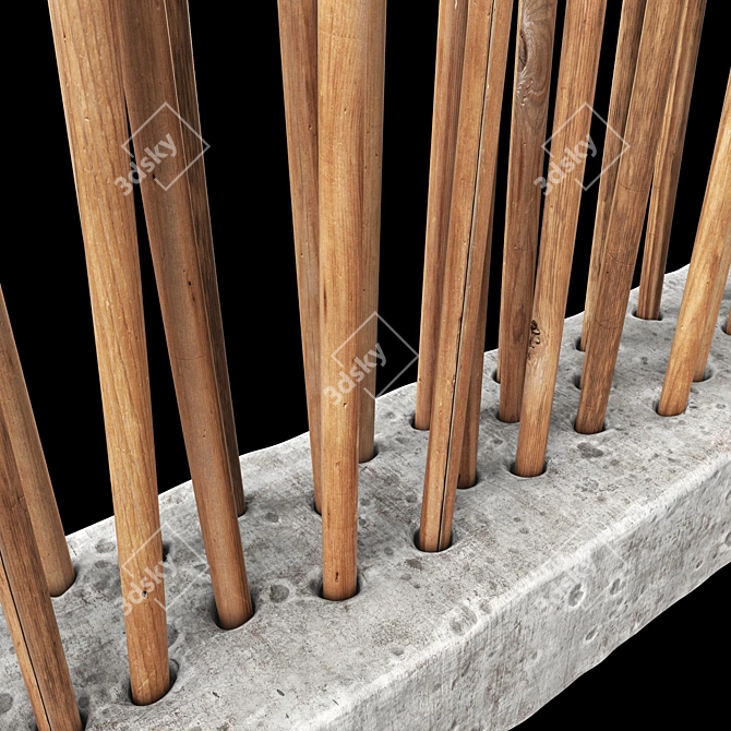  3D Model Branch Decor Kit 3D model image 2
