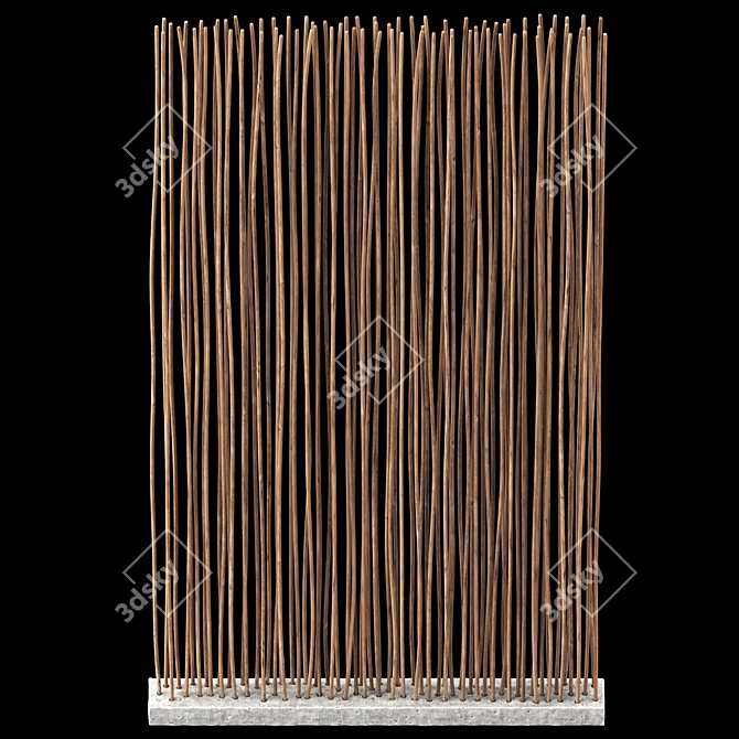  3D Model Branch Decor Kit 3D model image 3