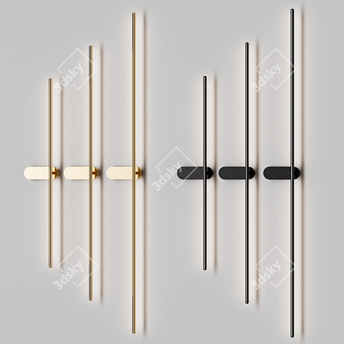 Adjustable Wall Lamp VANTAGGIO 3D model image 3