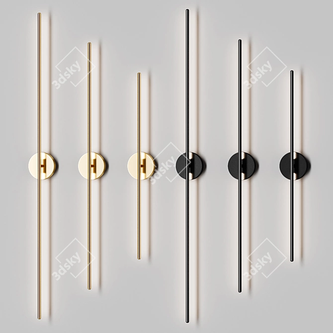 Adjustable Wall Lamp VANTAGGIO 3D model image 4
