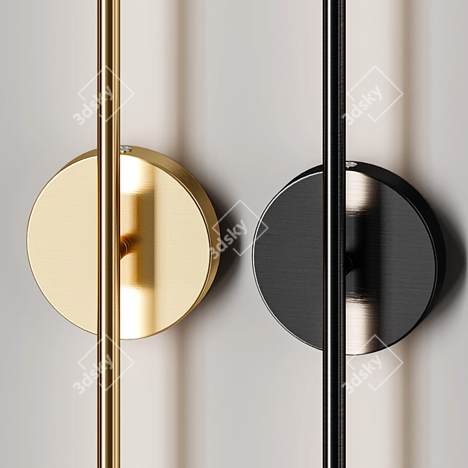 Adjustable Wall Lamp VANTAGGIO 3D model image 5