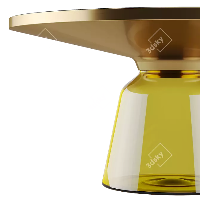 Vaso Glass Coffee Table Set 3D model image 6