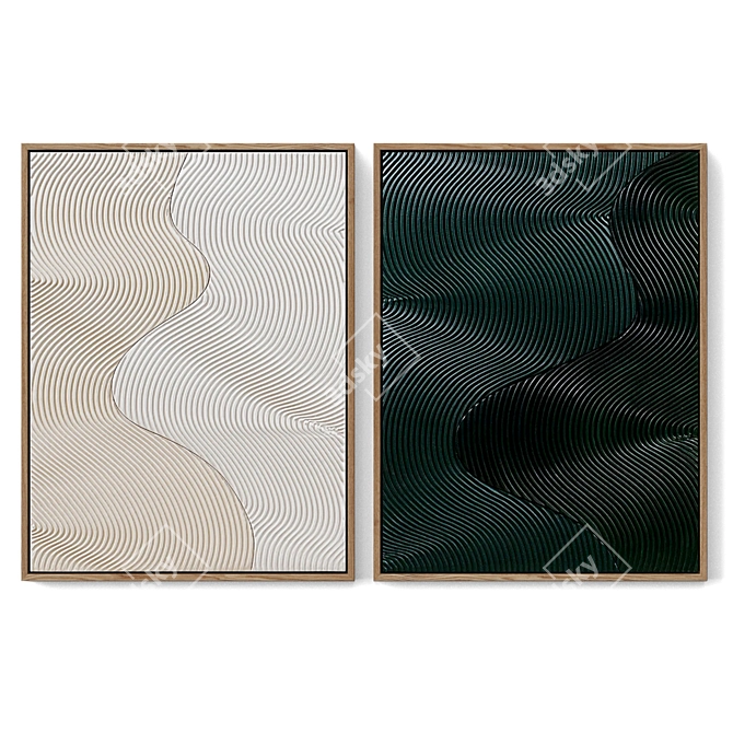 Krogh Andersen Relief Duo Set 3D model image 1
