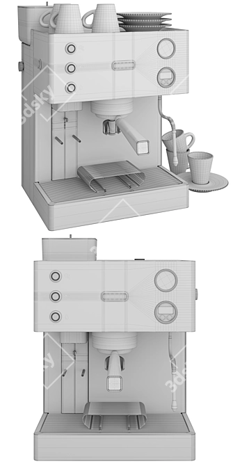 Lelit KATE PL82T Espresso Maker 3D model image 7