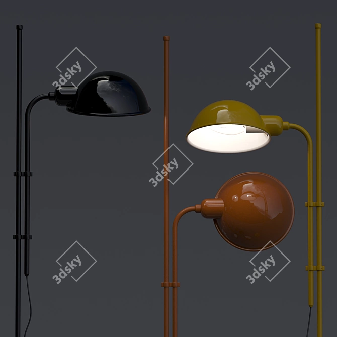 Adjustable Funiculí Lamp with CoronaLight 3D model image 13