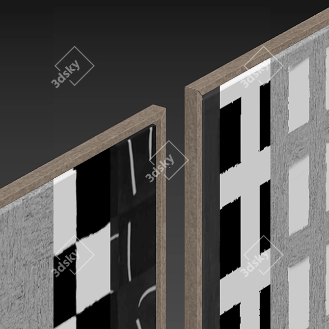 Simone Polk Art Collection 3D model image 5
