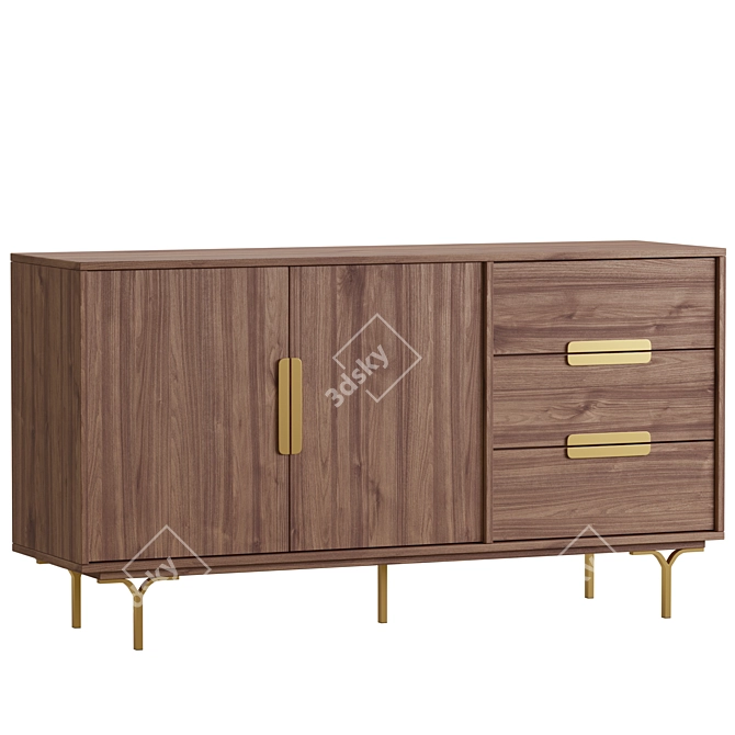 Luxury Libiam Furniture Collection 3D model image 2