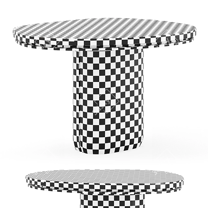 Contemporary Satellite Table by Desiron 3D model image 3