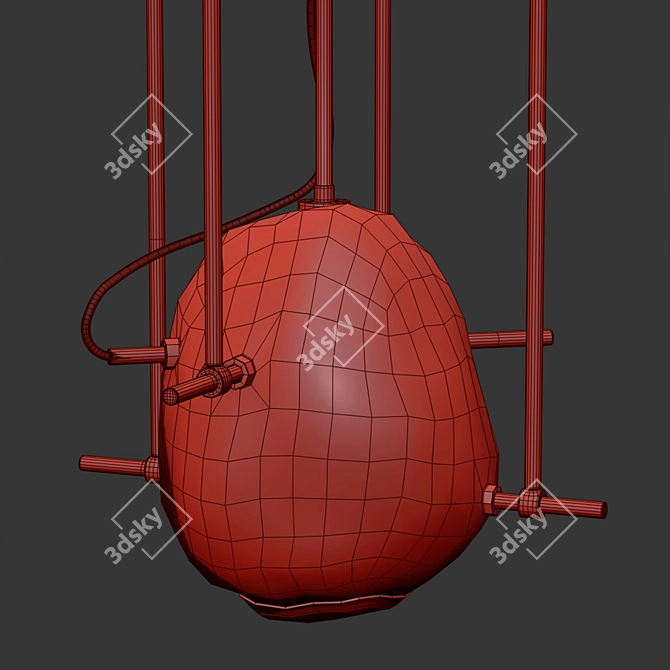 Luxury Vincenzo De Cotiis Chandelier 3D model image 3