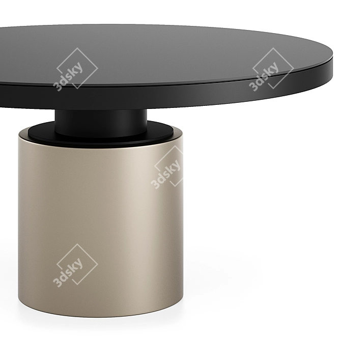 Flakon Metalic Dining Table 3D model image 2