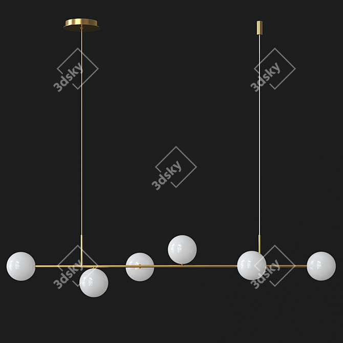 Centrsvet Sharm A6 Floor Lamp 3D model image 2