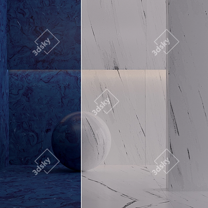 Luxury 5K Texture Set 3200x1600 3D model image 1