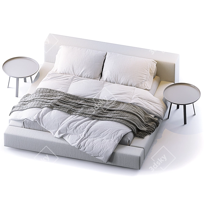 Extra Wall Bed by Living Divani 3D model image 2
