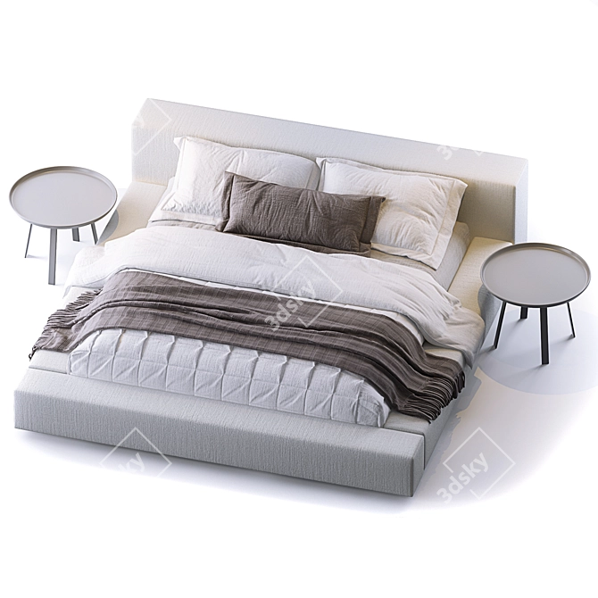 Extra Wall Bed by Living Divani 3D model image 3