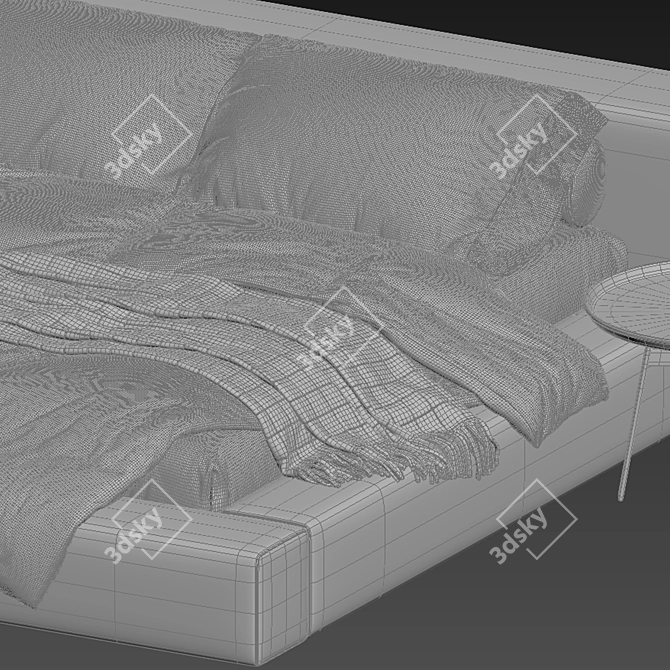 Extra Wall Bed by Living Divani 3D model image 4