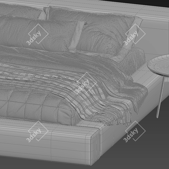 Extra Wall Bed by Living Divani 3D model image 5