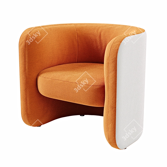 Stylish Lounge Chair for You 3D model image 1
