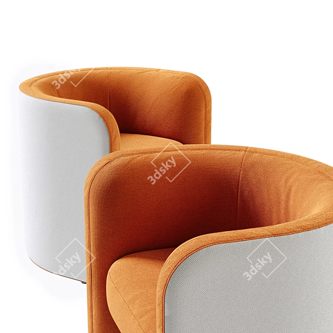 Stylish Lounge Chair for You 3D model image 7