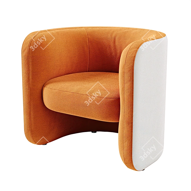 Stylish Lounge Chair for You 3D model image 9