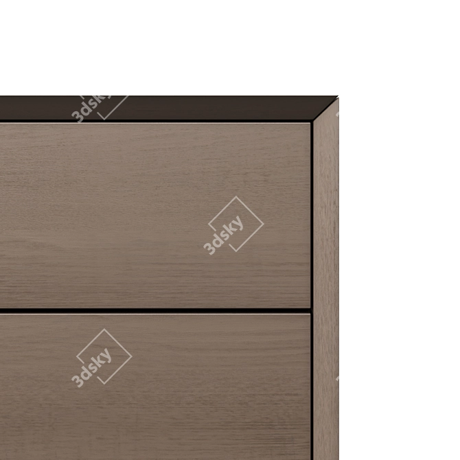  Modern Giellesse Twist Console 3D model image 4