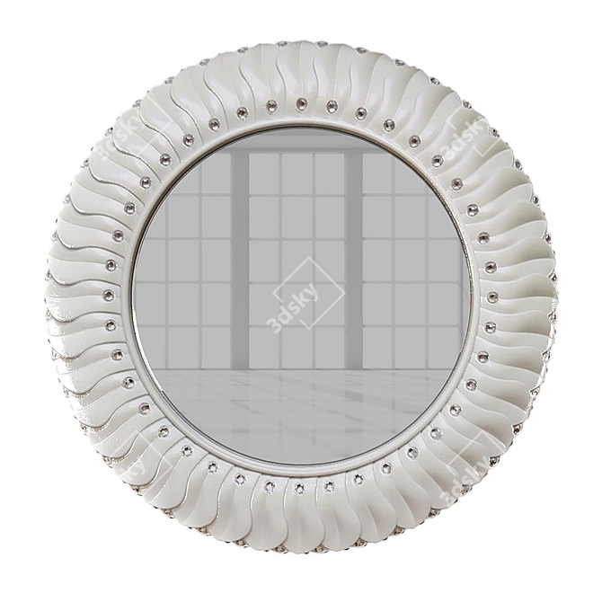Crystal Galaxy Wall Mirror 3D model image 1