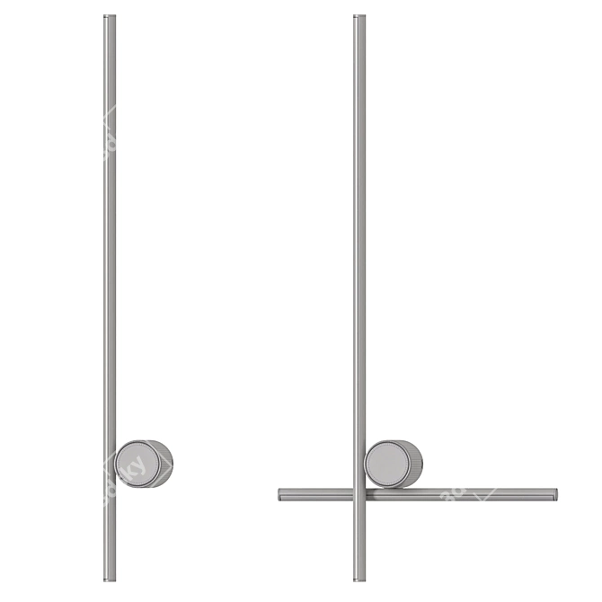 Flos Coordinates Modern Wall Lamps 3D model image 3