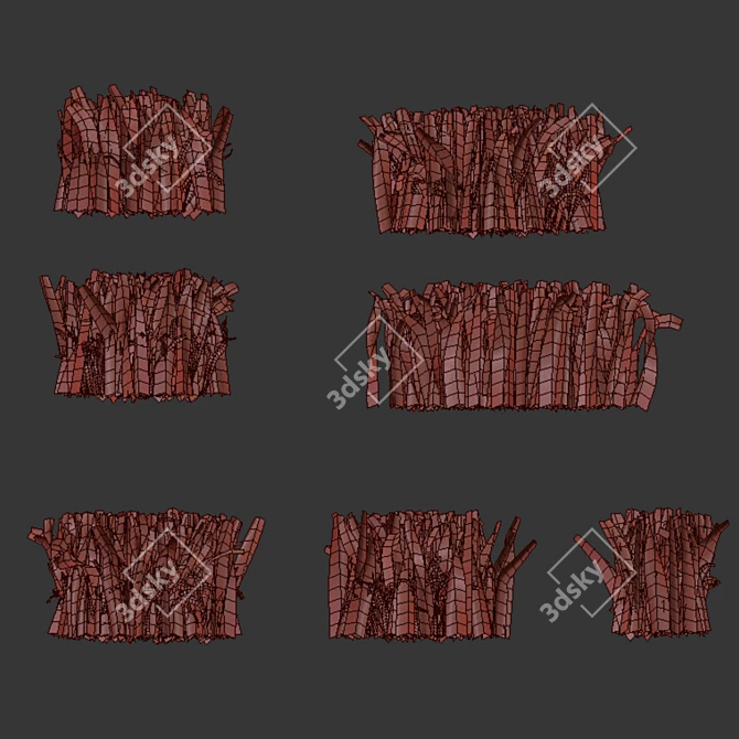 Professional Outdoor Grass Model 3D model image 6
