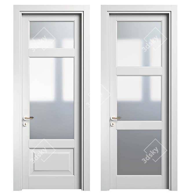 TOSCANA PLANO Doors Collection 3D model image 3
