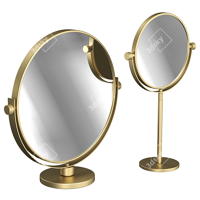 BERTOCCI Officina 01 Cosmetic Mirrors 3D model image 2