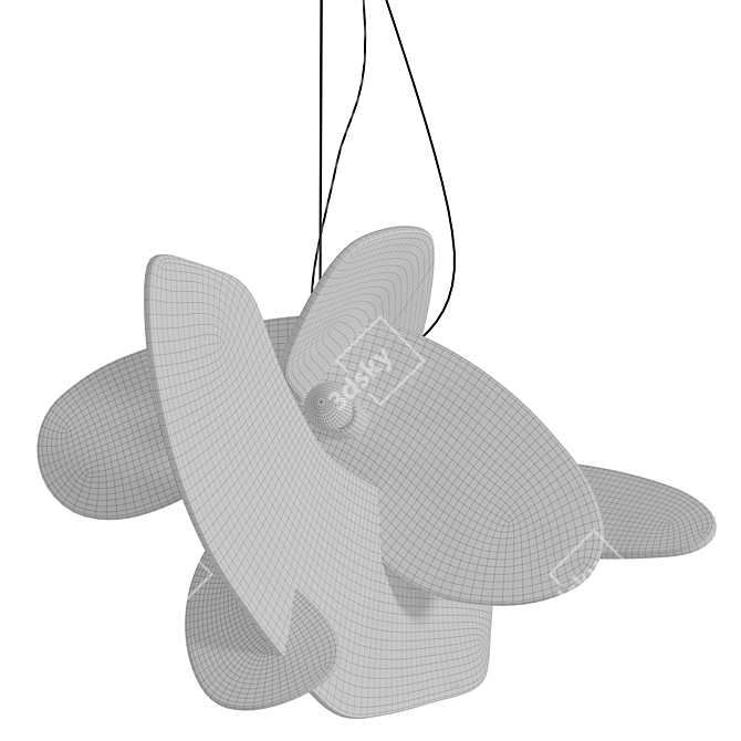 Tuchka Pendant Light by Tayga Design 3D model image 3