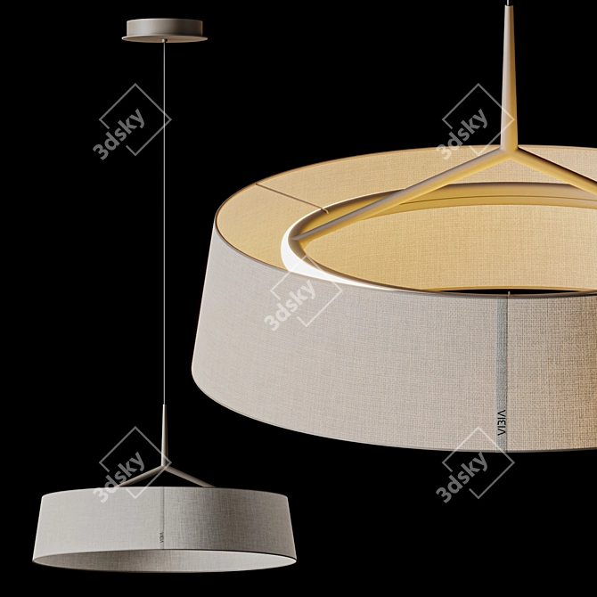 Modern Pendant Lamp Vibia 3235 3D model image 3